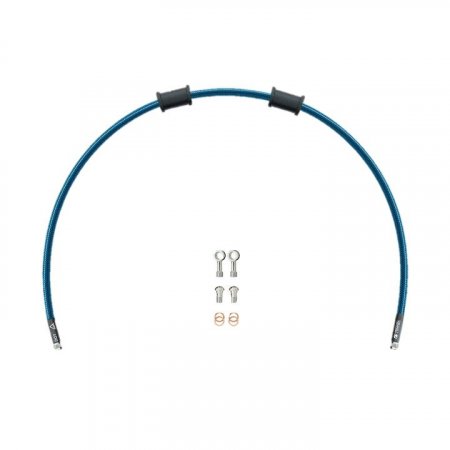 Kupplungsschlauch Venhill KAW-11010C-TB POWERHOSEPLUS (1 Schlauch im Satz) Translucent blue hoses, chrome fittings