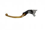 Adjustable folding lever ACCOSSATO aluminium, master cylinder gold