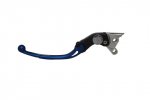 Adjustable folding lever ACCOSSATO aluminium, master cylinder blau