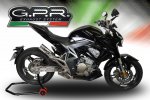 Slip-on exhaust GPR Z.3.F205 F205 Brushed Stainless steel including removable db killer and link pipe